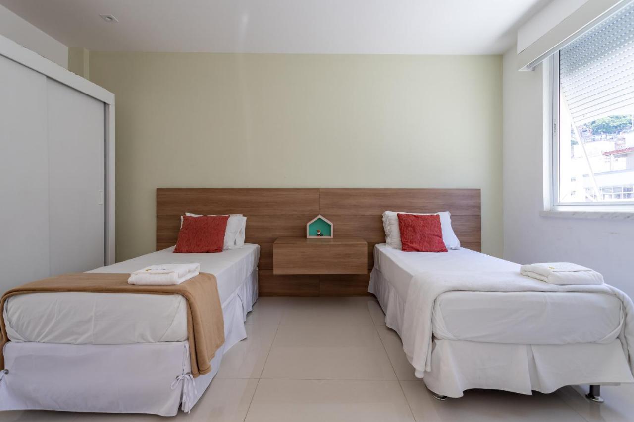 Belo Em Copacabana - Uma Quadra Da Praia- Sl1001 Z2 Apartamento Río de Janeiro